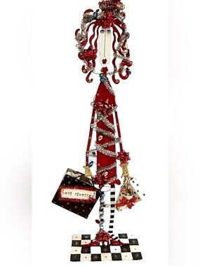 Silvestri by Joey Christmas Best Stressed Figurine Metal Whimsical Mom Woman